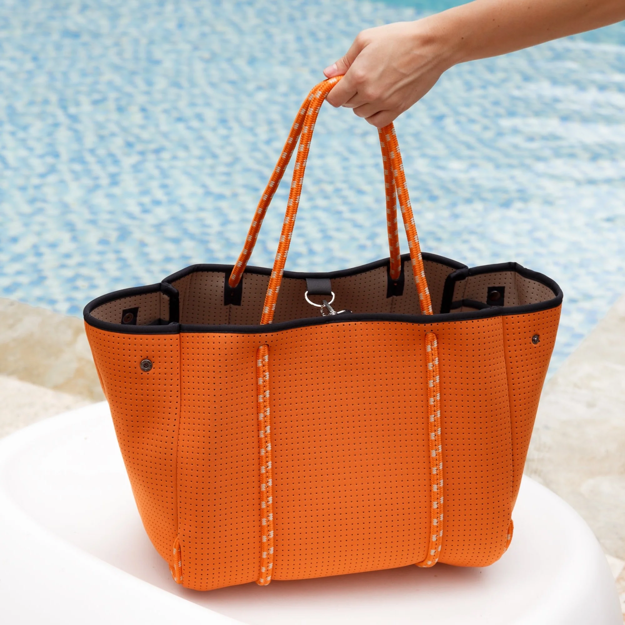 EVERYDAY TOTE NEON ORANGE - Image 7