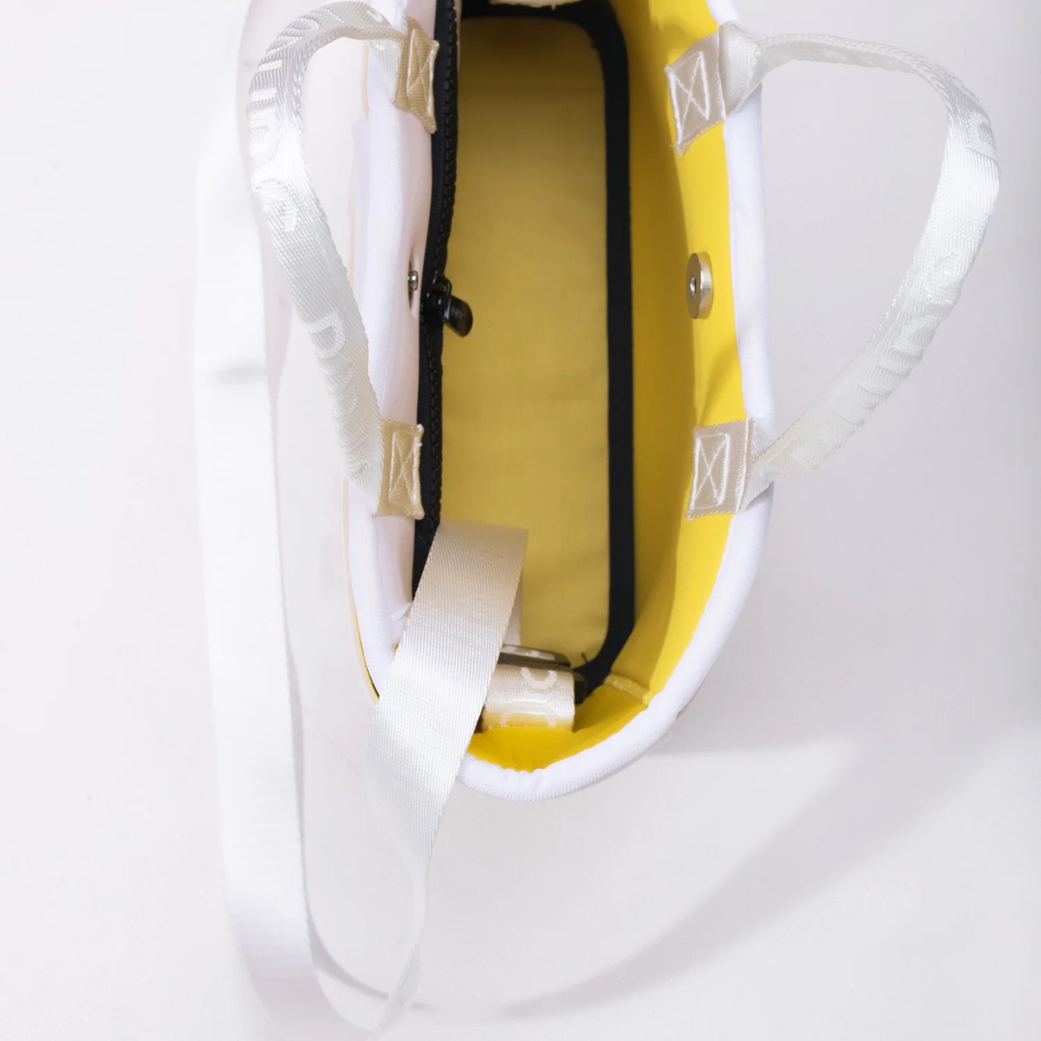 MINI ICON TOTE WHITE YELLOW - Image 5