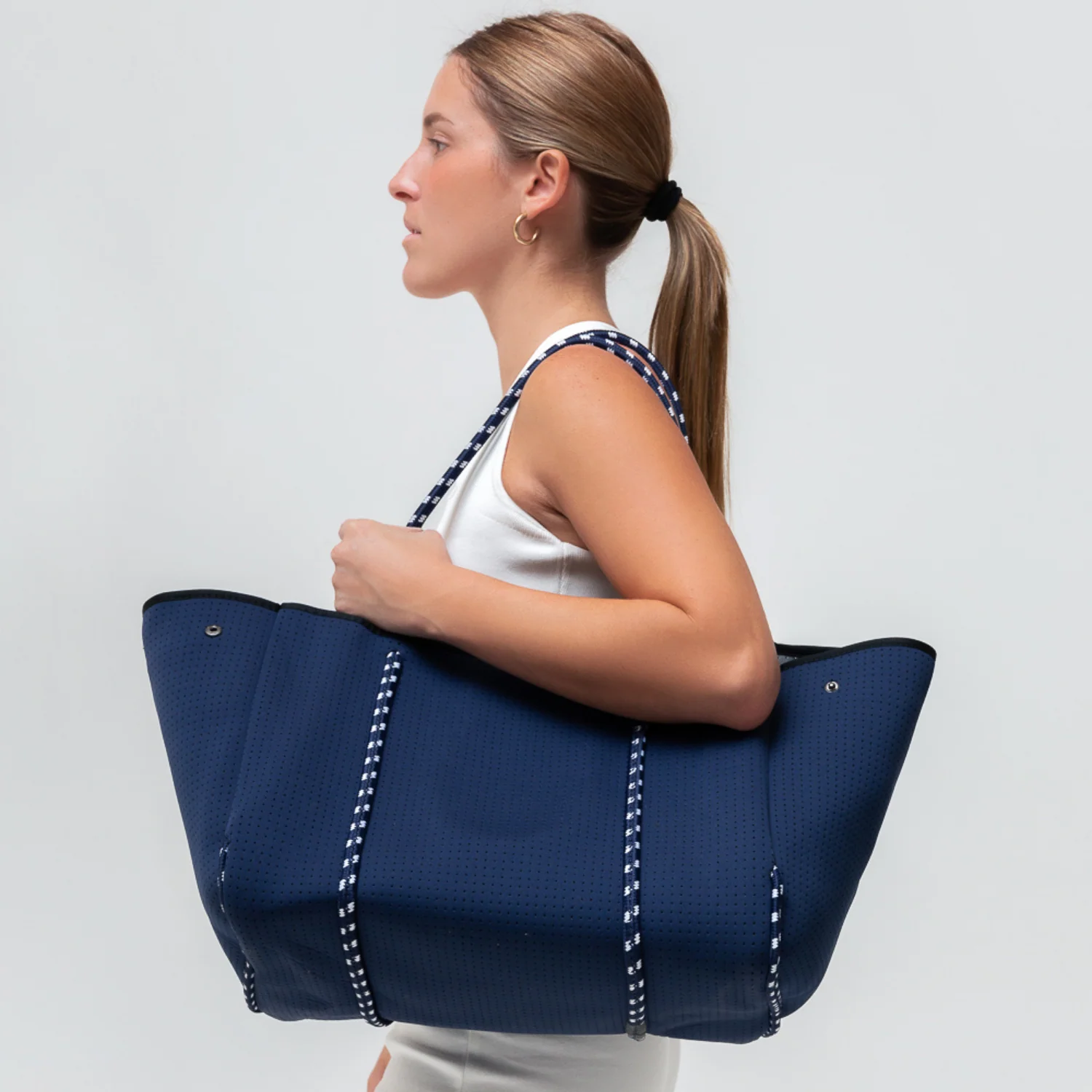 DEEP BLUE BASIC SET - EVERYDAY TOTE AND POUCH - Image 4